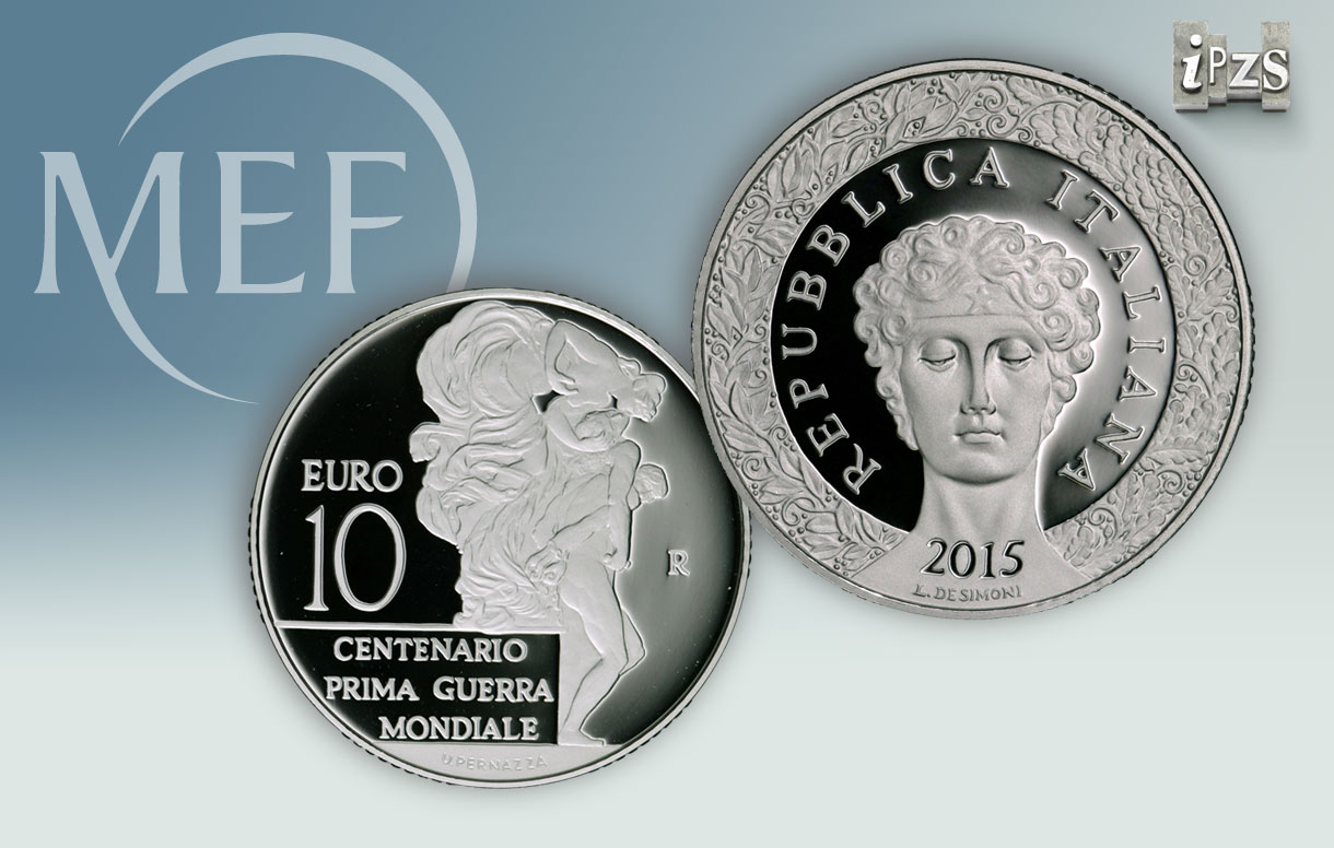 Nuova emissione numismatica: una moneta per il Centenario della Prima Guerra Mondiale